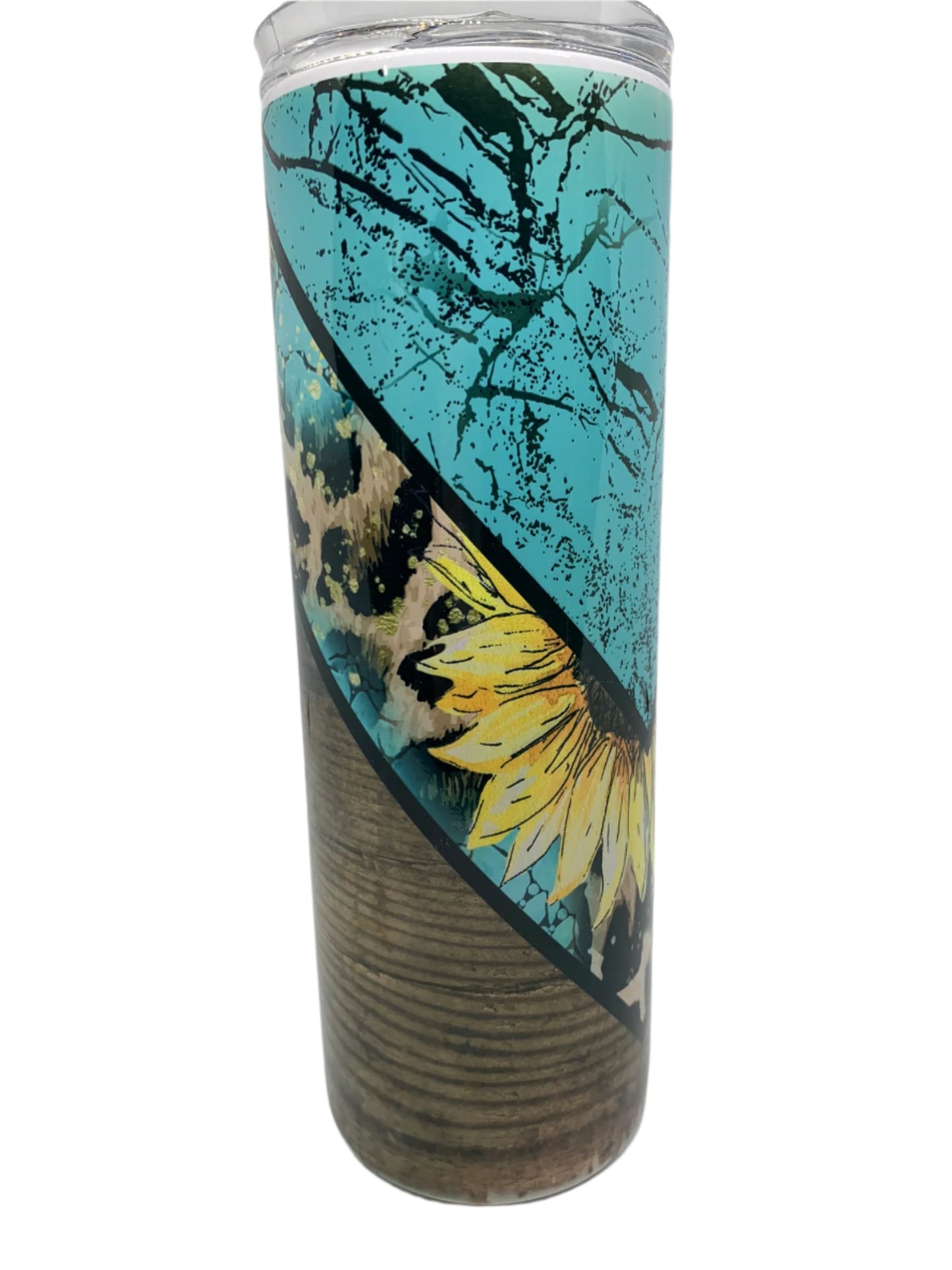 Turquoise and sunflower