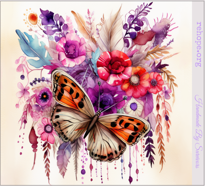 F. Butterfly Floral