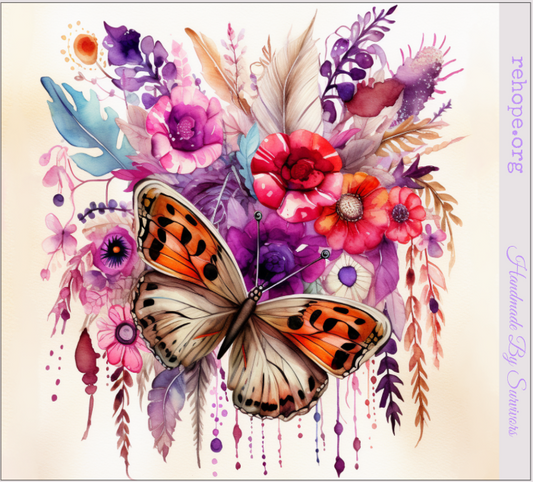F. Butterfly Floral