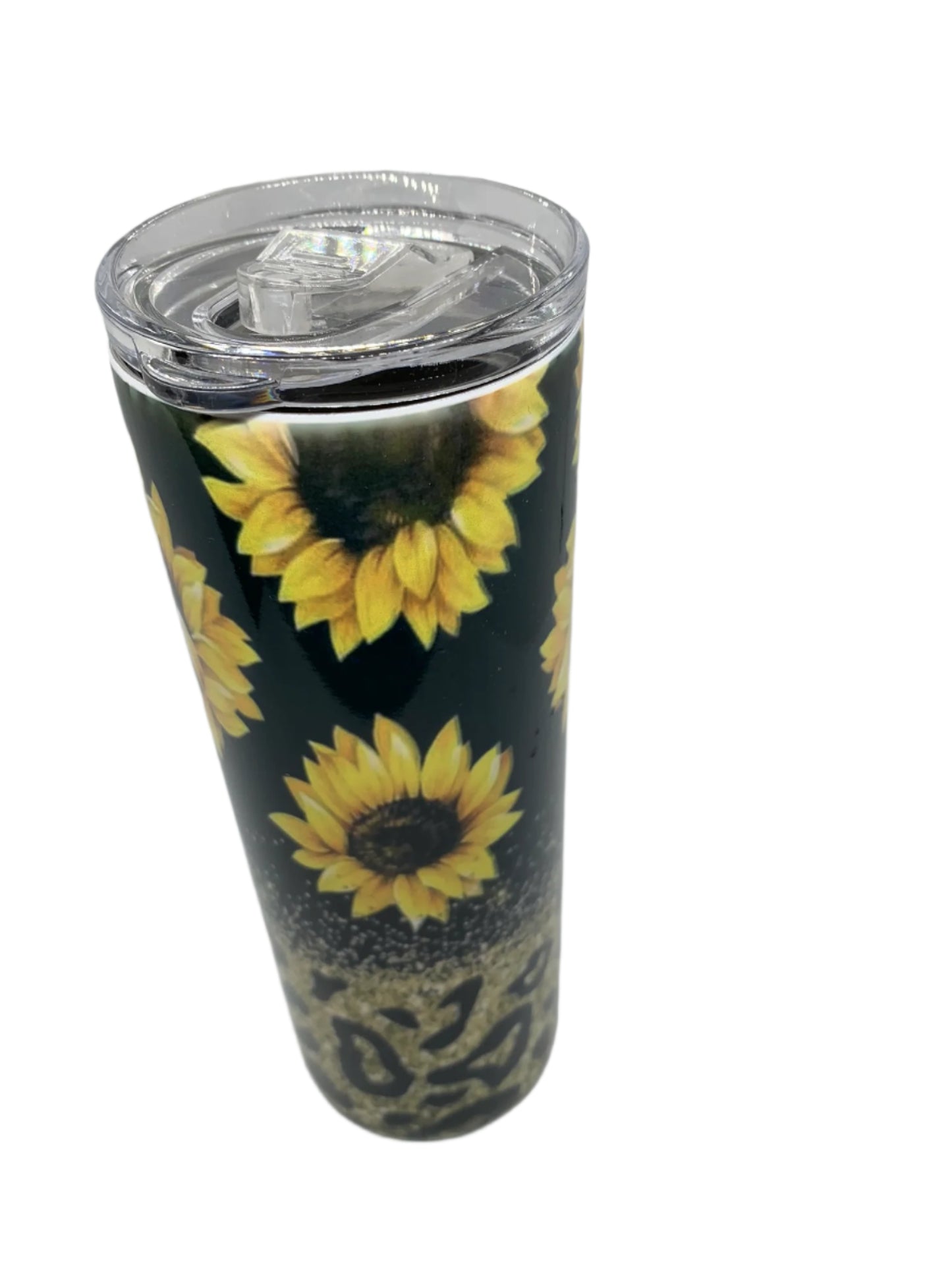 Sunflowers with Leopard Print