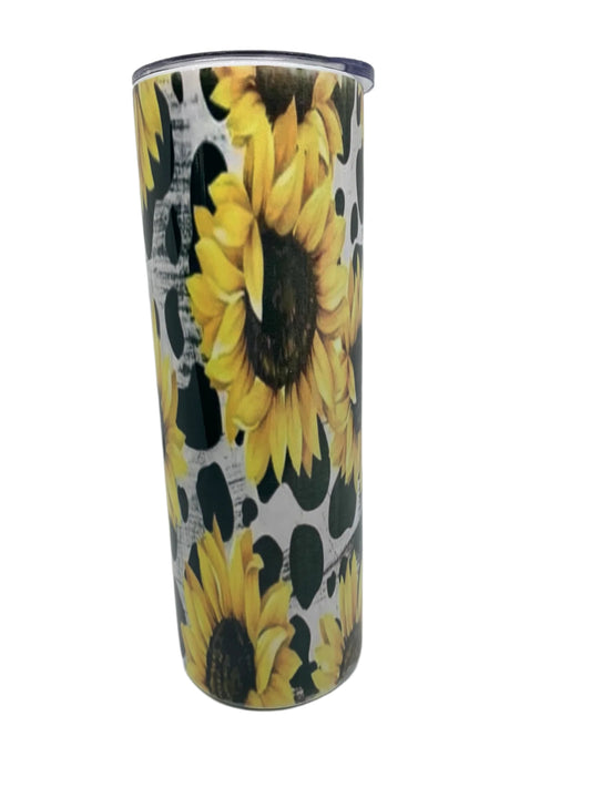 Cowhide & Sunflowers