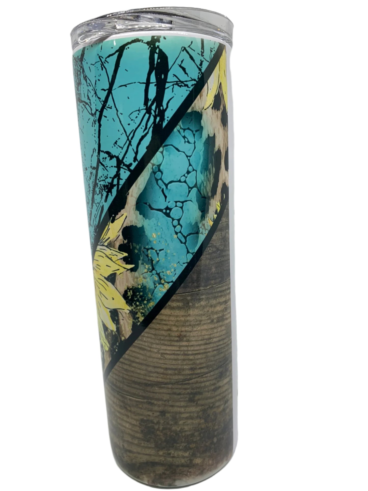 Turquoise and sunflower