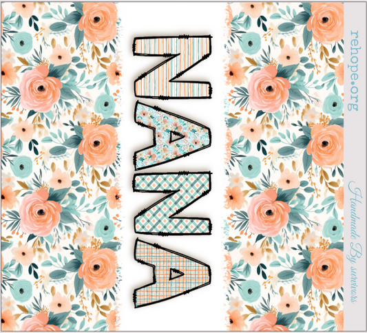 NANA Pink & Teal Floral
